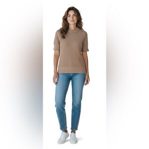 Torrid Ribbed Knit Sweater in Beige